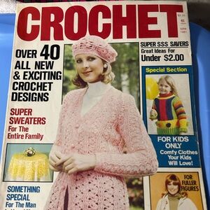 Vintage Crochet Magazine. Spring 1981